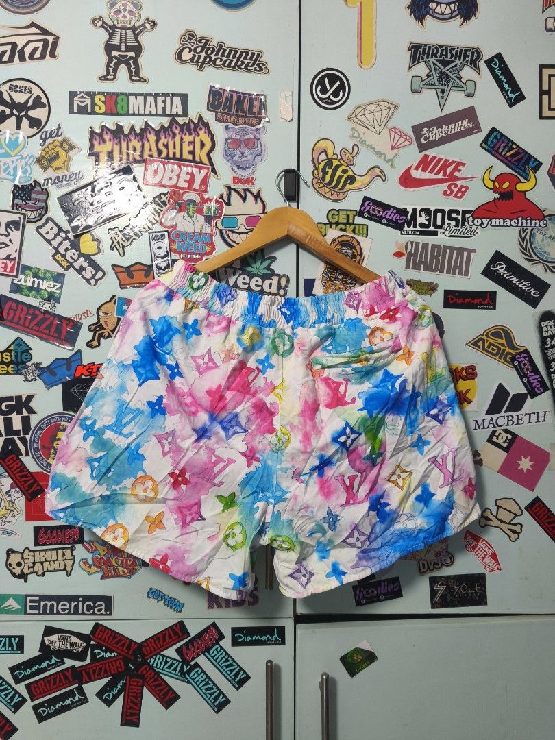 Louis Vuitton Monogram Watercolor Shorts (Category: Activewear) located in Banate. Submitted by StGoodies (Listing ID 1455155560, Image 2). Description: Manage your expectations Waistline 32-40 lenght 15 no issue as new plus Shipping Fee .