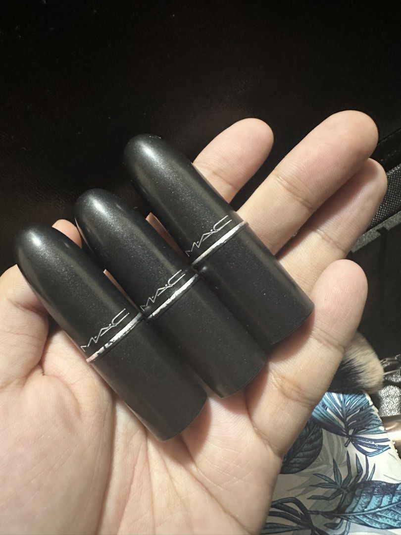 MAC Mini Lipstick Set (Category: Makeup) located in Manila. Submitted by warmfish-1441 (Listing ID 1455299977, Image 3). Description: Authentic, bought in MAC Sold as set.