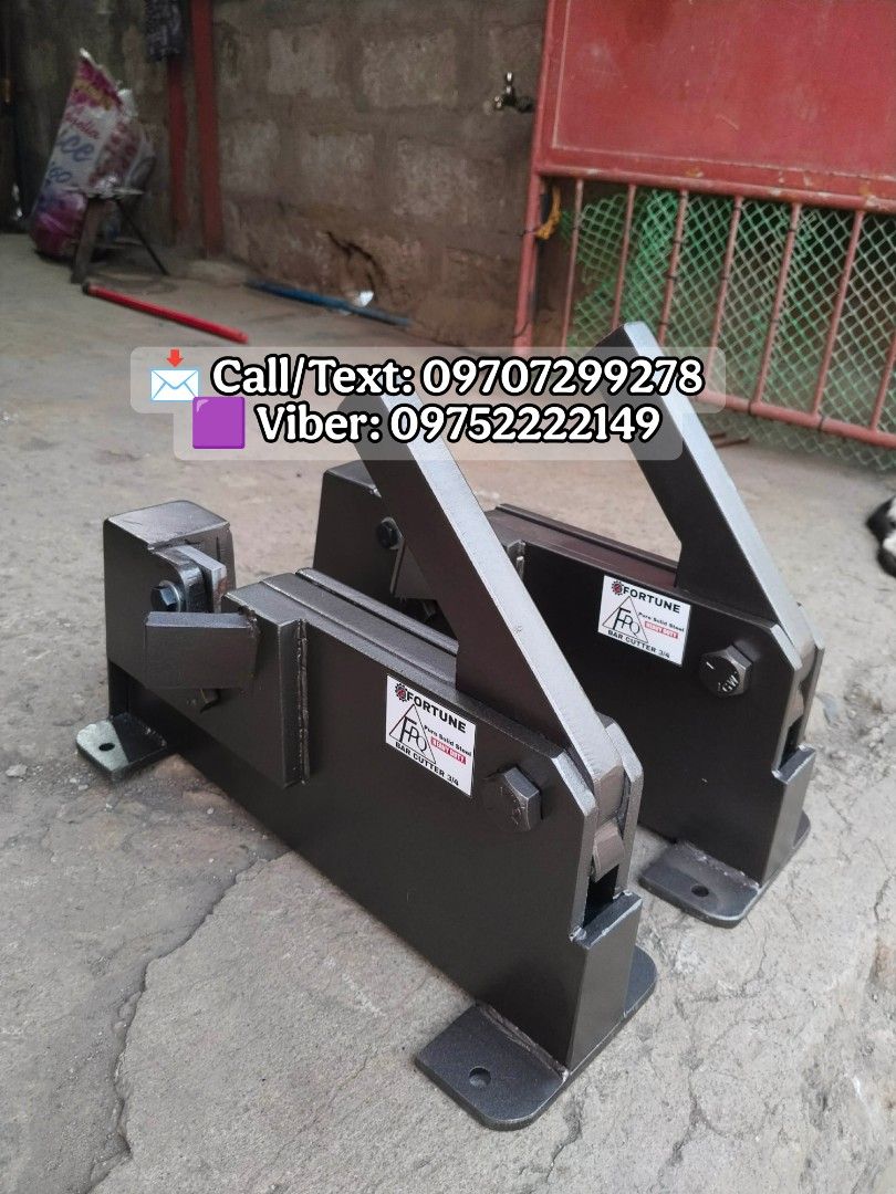 Manual Bar Cutter (Category: Construction Tools & Equipment) located in Manila. Submitted by jane_laurel (Listing ID 1455220653, Image 1). Description: 🔥 Bar Cutter 🔥 Available Sizes: • 5/8 • 3/4 • 1 Inch • XL Sprakatak 32mm ☑ Heavy Duty ☑ 8 Sides Blade ☑ With Warranty 📩 For faster response please feel free to reach out for further information. 📍 Valenzuela City.