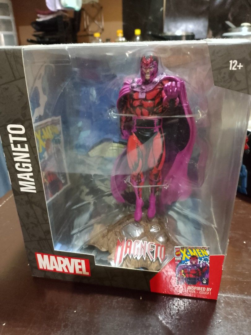 Marvel Legends Magneto Action Figure (Category: Figurines & Statues) located in Calumpit. Submitted by brave_blaze1379 (Listing ID 1455147722, Image 1). Description: - Marvel Legends Magneto Action Figure - 12+ version - Inspired by X-Men Issue #1 - Brand new, sealed in original packaging - Essential for any Marvel collector -Hard to Find Piece -Payment First before Shipping -Payment thru GoTyme or Gcash -For Serious Buyers Message Me -Limited Ti