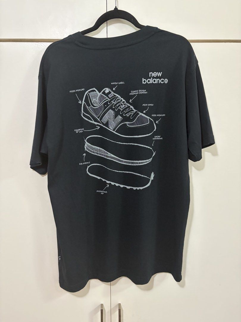 New Balance black shirt (Category: Tshirts & Polo Shirts ) located in Quezon City. Submitted by jcs_items (Listing ID 1455224511, Image 2). Description: Brand new Original New balance shirt Never used- washed only Reason for sealing: too small.