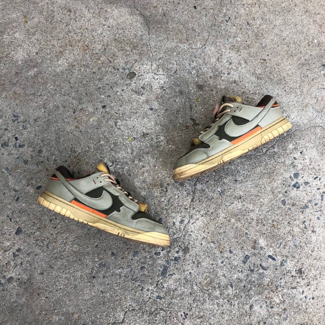 Nike Air Dunk Low Jumbo Olive (Category: Sneakers) located in Camiling. Submitted by thriftscape2024 (Listing ID 1455234329, Image 1). Description: Excellent Condition Color rate: 9/10 Issue: minimal scratch.