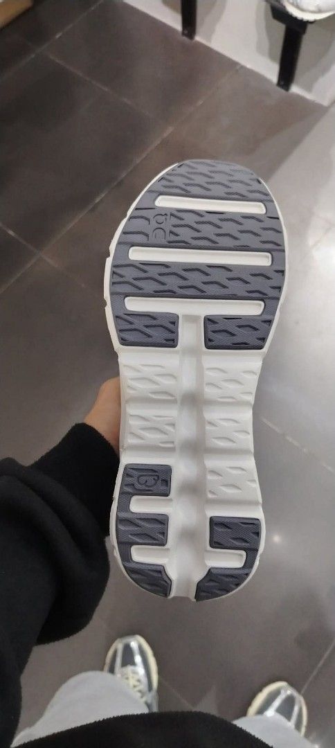 On Cloudnova White Running Shoes (Category: Sneakers) located in Manila. Submitted by nicooletabaching (Listing ID 1455199062, Image 3). Description: - White On Cloudnova running shoes - Lightweight and comfortable for everyday wear or training - Unique sole design provides excellent cushioning and support - Ideal for runners seeking a stylish and functional shoe - Grab these now!.
