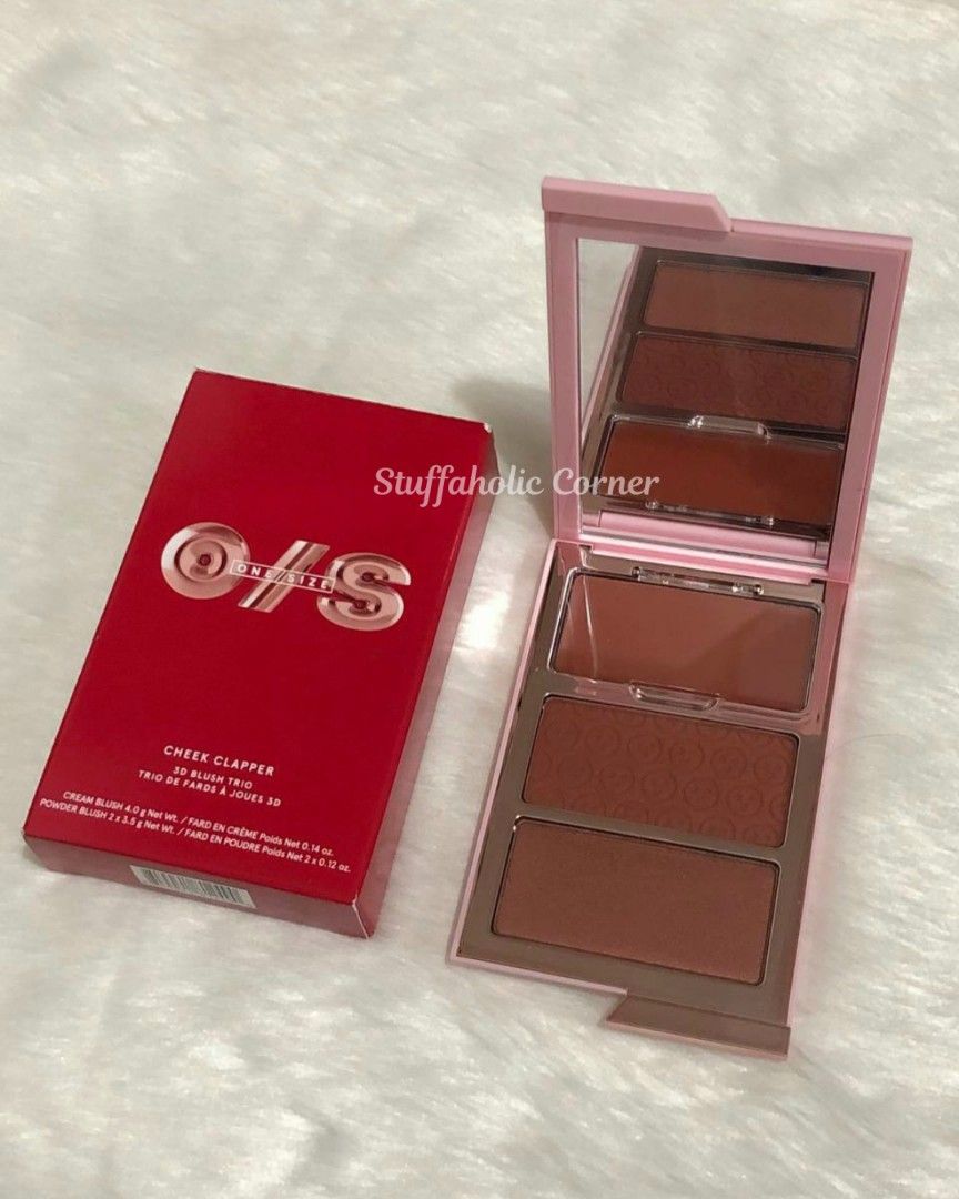 ONE SIZE CHEEK CLAPPER|3D BLUSH TRIO (Category: Makeup) located in Manila. Submitted by jl.stuffph (Listing ID 1455212462, Image 3). Description: ✨️🥰 ONE SIZE CHEEK CLAPPER 🥰✨️ ▪︎ 3D BLUSH TRIO ▪︎ 🧿 1,700.00 pesos 🥳 ♡ 2 SHADES AVAILABLE ♡ 🧡 FREAKY PEACH 🤎 RICH BETCH ✨️ BRAND NEW & 💯 AUTHENTIC ✨️ FRESH FROM USA 🇺🇸.