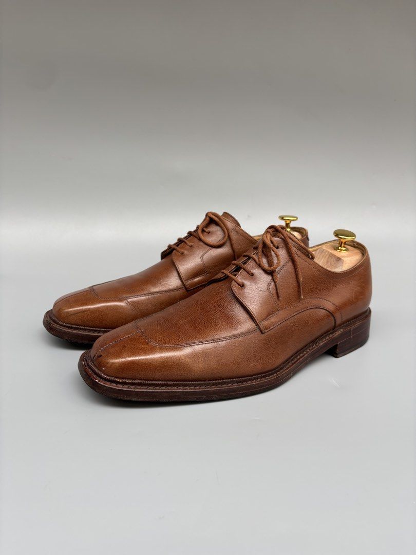 Paraboot “Cognac” Derby Leather Shoes (Category: Boots) located in Baguio. Submitted by thecollector2600 (Listing ID 1455157513, Image 2). Description: Size 8.5UK / 9.5 US made in France In good condition Retails for over 50k Php.