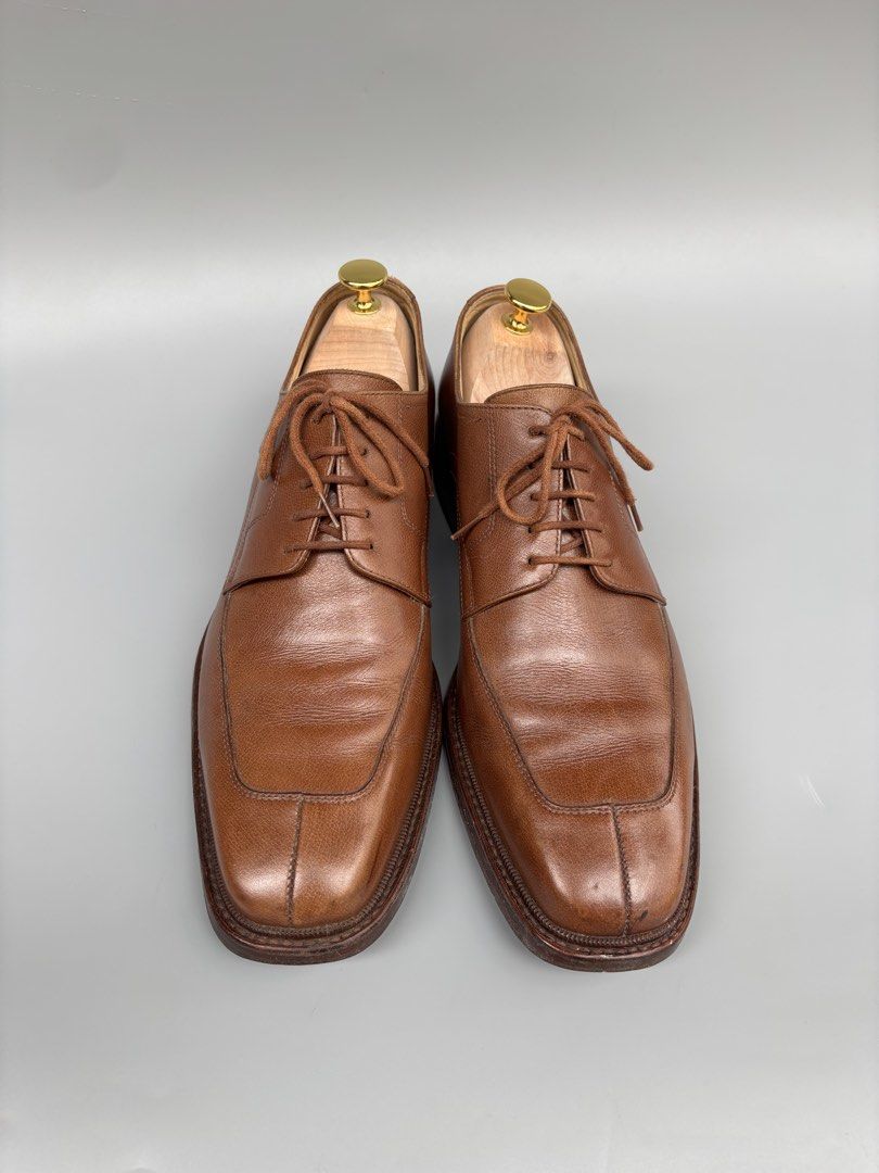 Paraboot “Cognac” Derby Leather Shoes (Category: Boots) located in Baguio. Submitted by thecollector2600 (Listing ID 1455157513, Image 3). Description: Size 8.5UK / 9.5 US made in France In good condition Retails for over 50k Php.