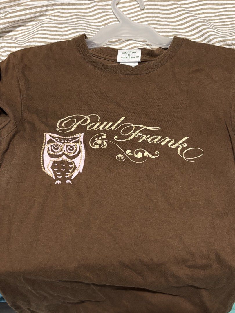 Paul Frank Brown Top (Category: Shirts) located in Cavite. Submitted by starrvx (Listing ID 1455274388, Image 3). Description: fits xxs - s (fitted type top) .