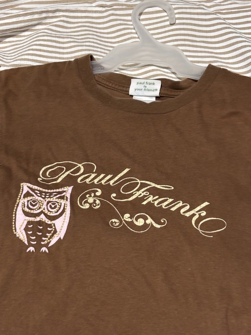 Paul Frank Brown Top (Category: Shirts) located in Cavite. Submitted by starrvx (Listing ID 1455274388, Image 1). Description: fits xxs - s (fitted type top) .