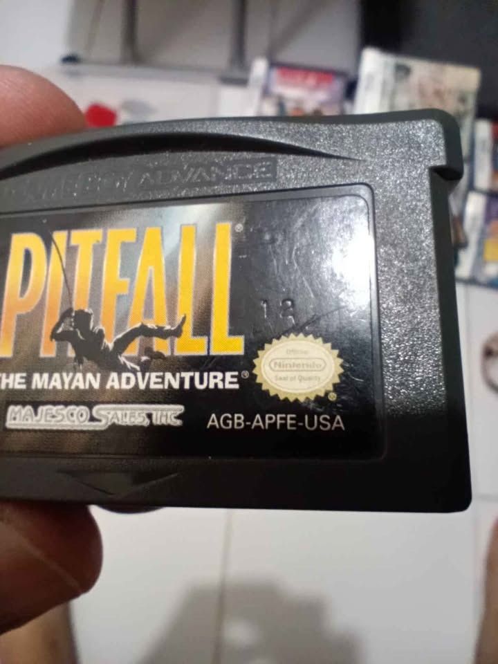 Pitfall: The Mayan Adventure Game Boy Advance (Authentic) (Category: Nintendo) located in Manila. Submitted by gelopi2021 (Listing ID 1455173176, Image 1). Description: - Pitfall: The Mayan Adventure for Game Boy Advance - Publisher: Majesco Sales, Inc. - Genre: Adventure - A fun classic title for your GBA collection..