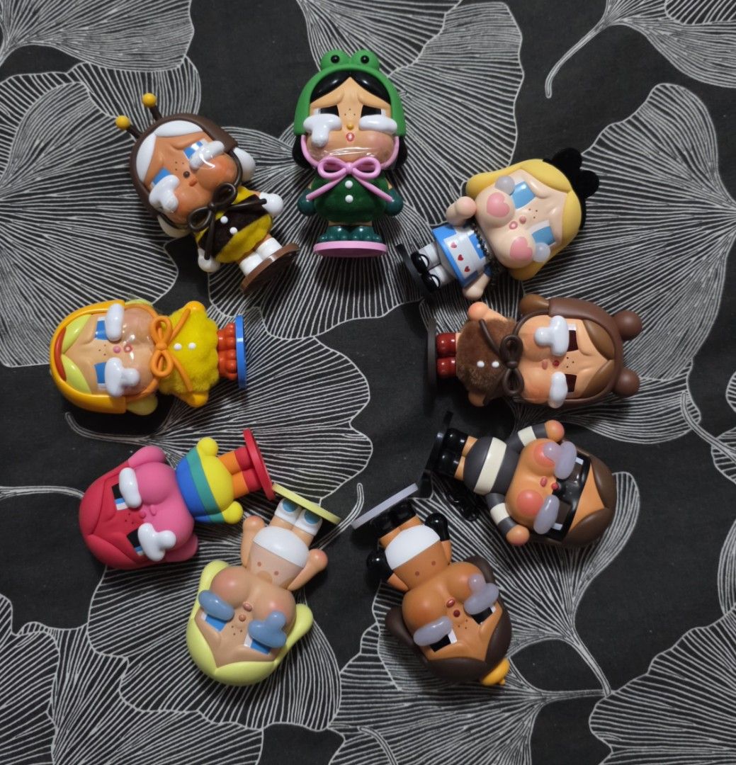 POP MART CRY BABY (Category: Designer & Blind Box Toys) located in Quezon City. Submitted by raech.coollect (Listing ID 1455158289, Image 1). Description: Quitting Sale (decluttering) with card and box each figure varies DM for prices.