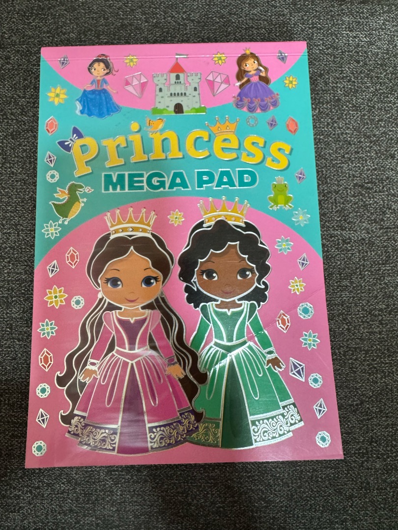 [Free with purchase] Princess Mega Pad Coloring and Activity Book ...