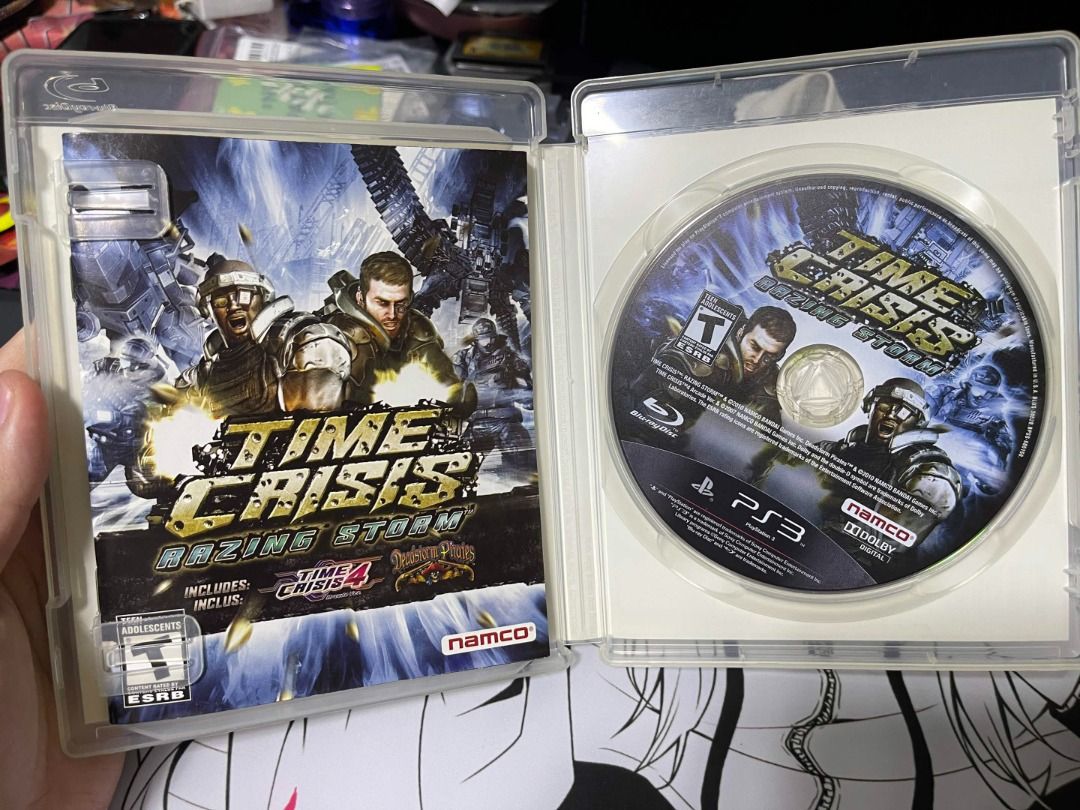 PS3 Game Time Crisis Razing Storm Playstation 3 (Category: PlayStation) located in Singapore. Submitted by ridingstreetlah (Listing ID 1455158366, Image 3). Description: $60 Fixed price. CIB. Good condition. R1 US English set. Tested working fine on PS3 Fat CECHE01. Please check on spot. Any disputes will be kindly ignored. If want to use carou buy button, pm me..