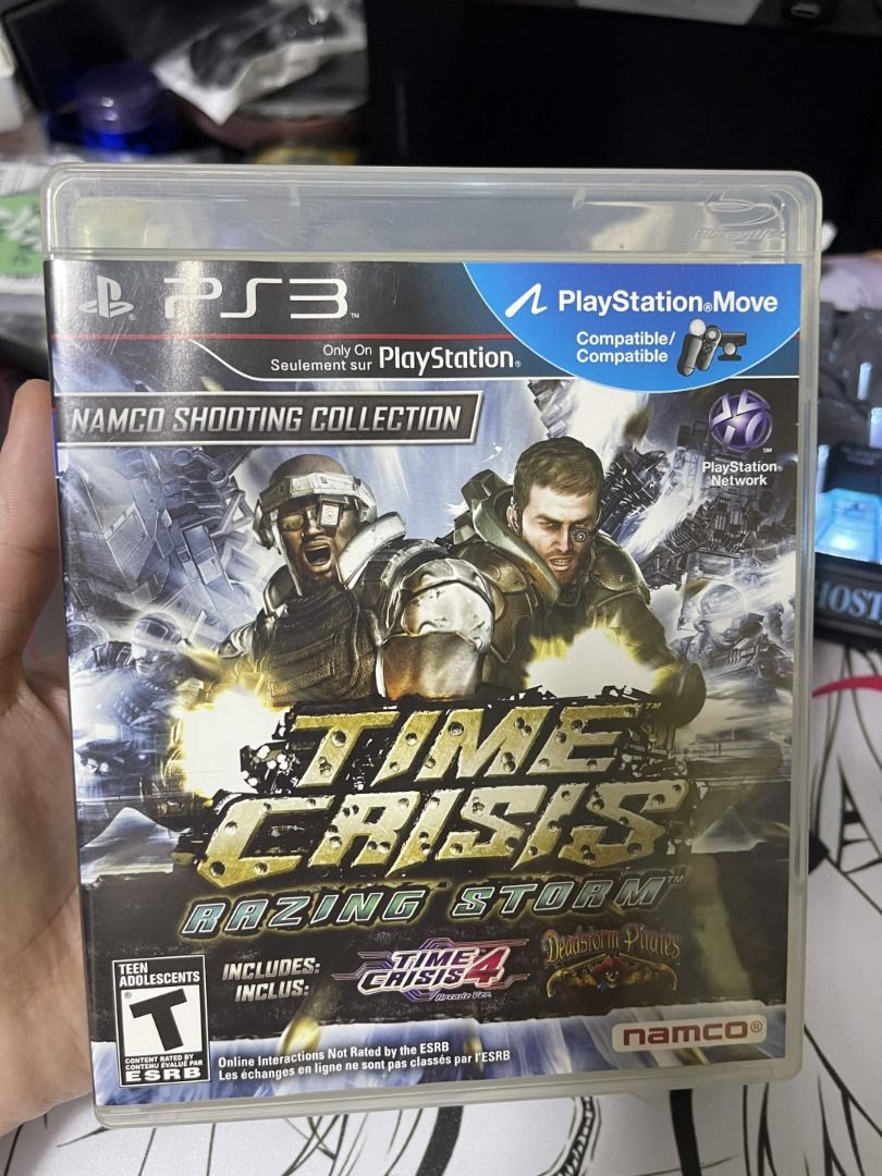 PS3 Game Time Crisis Razing Storm Playstation 3 (Category: PlayStation) located in Singapore. Submitted by ridingstreetlah (Listing ID 1455158366, Image 1). Description: $60 Fixed price. CIB. Good condition. R1 US English set. Tested working fine on PS3 Fat CECHE01. Please check on spot. Any disputes will be kindly ignored. If want to use carou buy button, pm me..