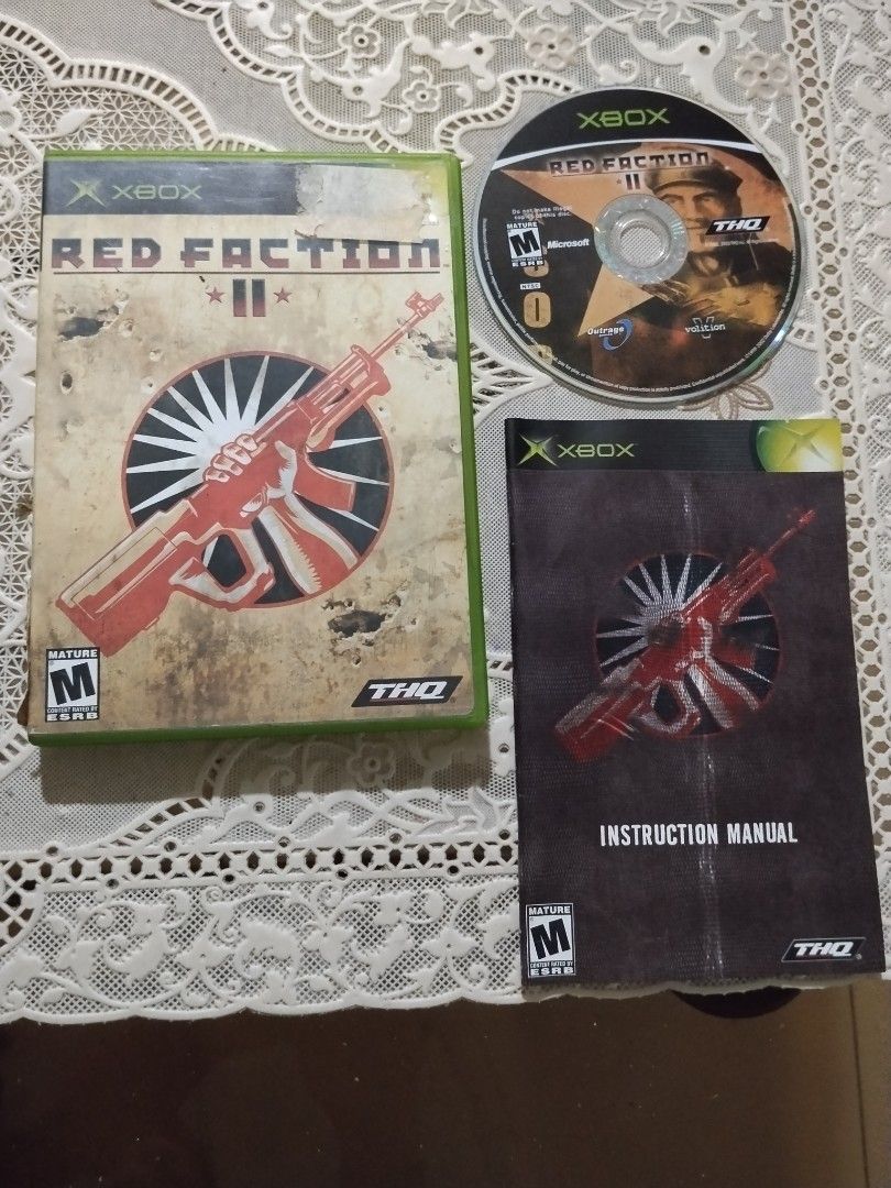 red faction 2 xbox ntsc (Category: Xbox) located in Manila. Submitted by cruzivanpatrick (Listing ID 1455147299, Image 1). Description: xbox og ntsc region tested working xbox 360 and xbox ayan lang sa picture ang kasama pm meet up lrt 1 abad santos station tondo manila pag baba lng ng lrt po sa me 7 eleven pag deliver kayo mag book g cash payment shipping payment first lbc or jrs salamat check rating for legit deal always do meet up to avoid sca