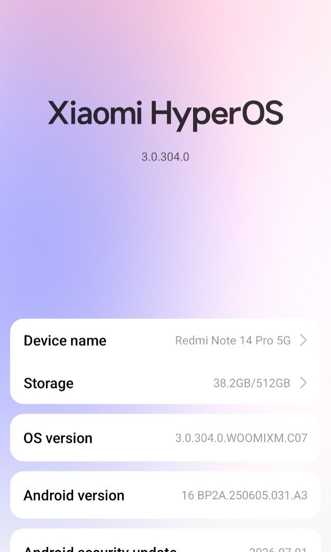 RUSH! XIAOMI REDMI NOTE 14 PRO 5G (512GB) (Category: Xiaomi) located in Calamba. Submitted by silver_edrian (Listing ID 1455247826, Image 2). Description: RUSH! RUSH! Rush! FOR SALE OR SWAP SWAPPING PRICE IS HIGHER THAN SELLING XIAOMI REDMI NOTE 14 PRO 5G 6.67-INCH WFHD+ AMOLED CURVED EDGE DISPLAY (1220 X 2712 PIXELS, 446 PPI) WITH CORNING GORILLA GLASS VICTUS 2, 20:9 ASPECT RATIO, 120HZ REFRESH RATE, 3000NITS PEAK, DOLBY VISION, HDR10+, AND PUNC