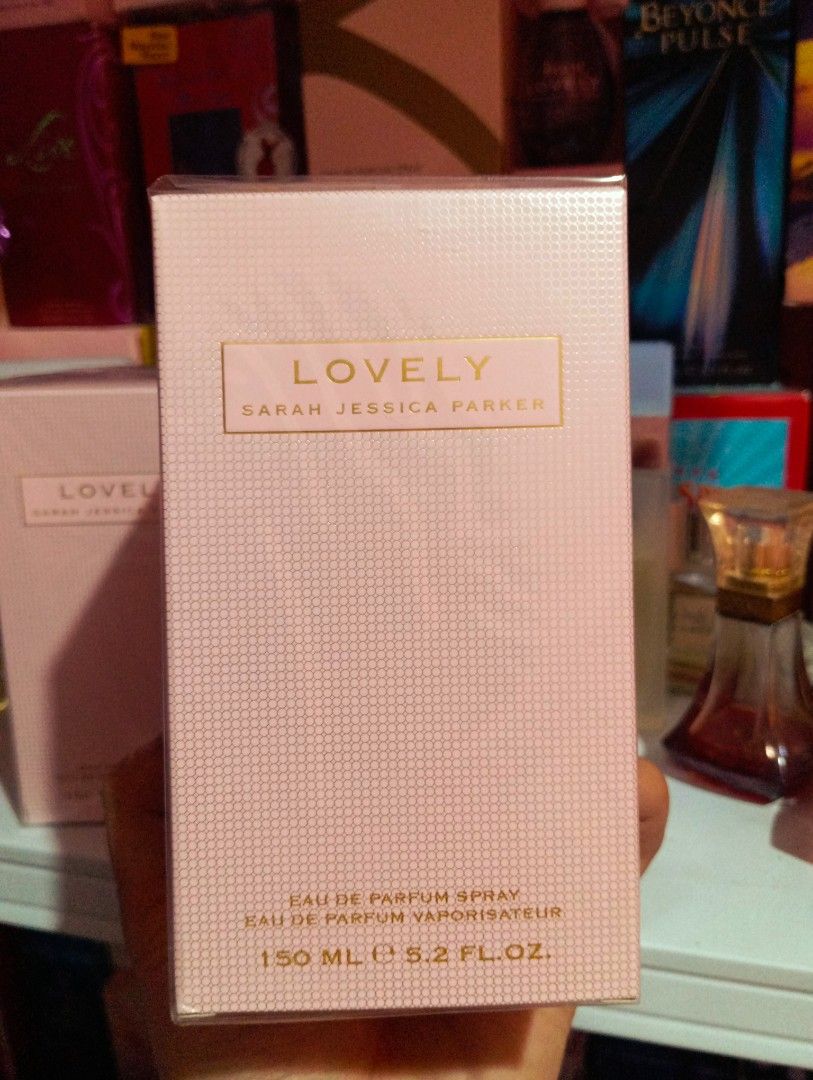 Sarah Jessica Parker Lovely (Category: Fragrance & Deodorants) located in Cavite. Submitted by aether-elementph_11 (Listing ID 1455188430, Image 3). Description: Sarah Jessica Parker Lovely 150ML EDP BIG SIZE!! FRESH FROM ITALY 🇮🇹 ORIGINAL LOCATION CAVITE CITY 📍.