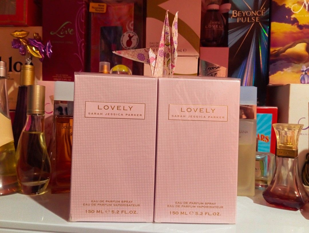 Sarah Jessica Parker Lovely (Category: Fragrance & Deodorants) located in Cavite. Submitted by aether-elementph_11 (Listing ID 1455188430, Image 1). Description: Sarah Jessica Parker Lovely 150ML EDP BIG SIZE!! FRESH FROM ITALY 🇮🇹 ORIGINAL LOCATION CAVITE CITY 📍.