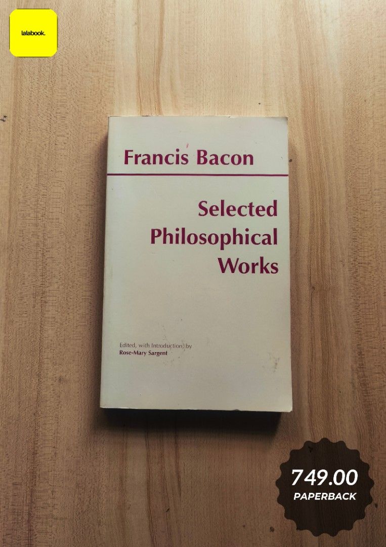 Selected Philosophical Works [Philosophy] (Category: Storybooks) located in Bacoor. Submitted by lalabook (Listing ID 1455197616, Image 1). Description: Format: Paperback Condition: Very Good Condition ****** Shipping and Payment details: MOP: GCash and Bank Deposit MOD: Gogo Express, LBC, Lalamove Location: Bacoor City, Cavite ❌ No Cash on Delivery ❌ No Orange App Checkout Kindly visit our page for more titles. Send us a message if you're intere