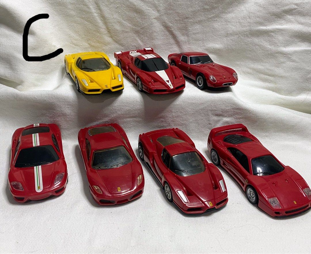 Shell v-power Ferrari (Category: Vehicle & Diecast Models) located in Angeles City. Submitted by noagrace (Listing ID 1455169422, Image 3). Description: Frerrari shell V-power collection Pull-back powered toy cars Set A 5pcs. P600 Set B 5pcs. P600 Set C 7pcs. P900.