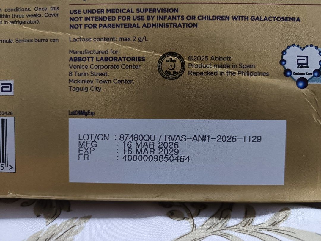 Similac tummicare 1-3 2.8kgs (Category: Weaning & Toddler Feeding) located in Taguig. Submitted by thebelgas (Listing ID 1455290299, Image 2). Description: 2029 expiry Selling below srp.