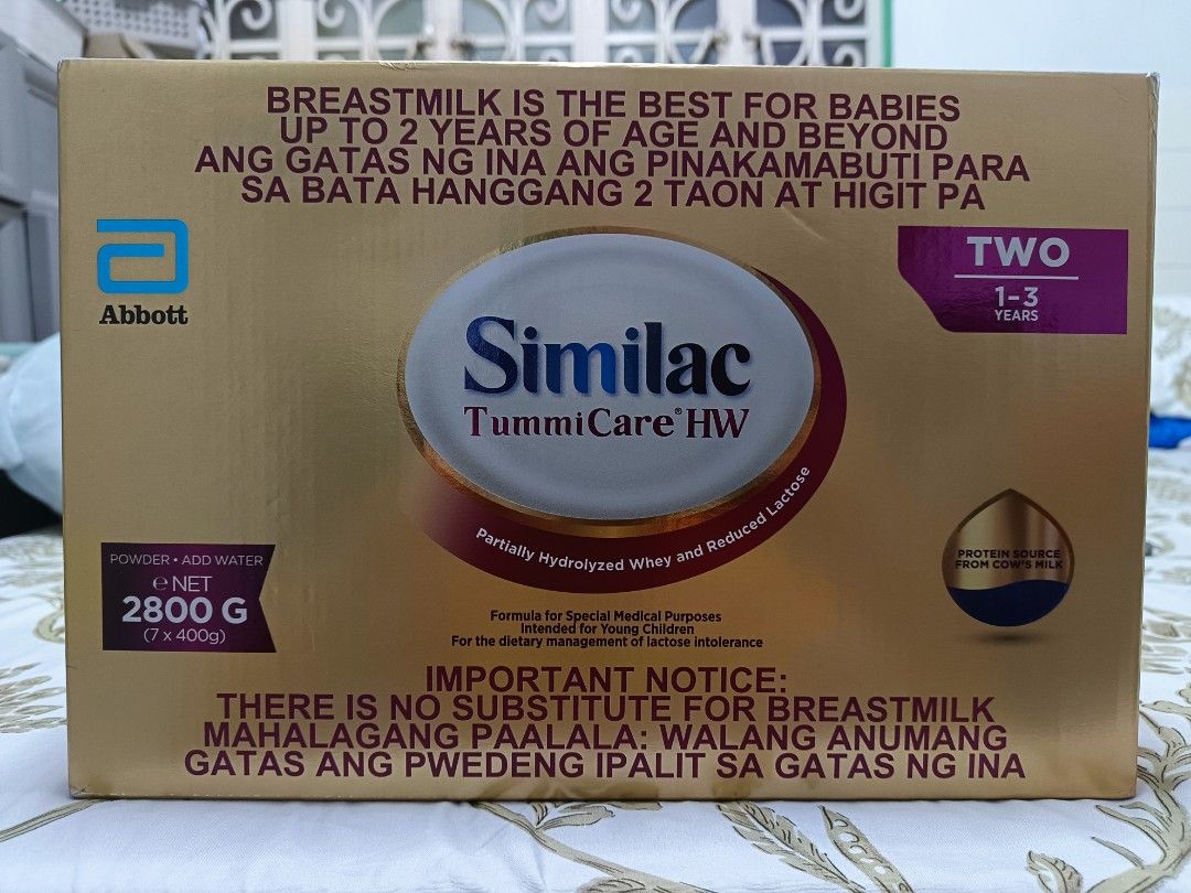 Similac tummicare 1-3 2.8kgs (Category: Weaning & Toddler Feeding) located in Taguig. Submitted by thebelgas (Listing ID 1455290299, Image 1). Description: 2029 expiry Selling below srp.