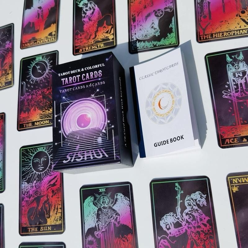 Sishui Tarot Deck & Colorful Tarot Cards (Category: Card Packs) located in Bacoor. Submitted by tarotstarofaquarius (Listing ID 1455287338, Image 3). Description: New and Sealed.