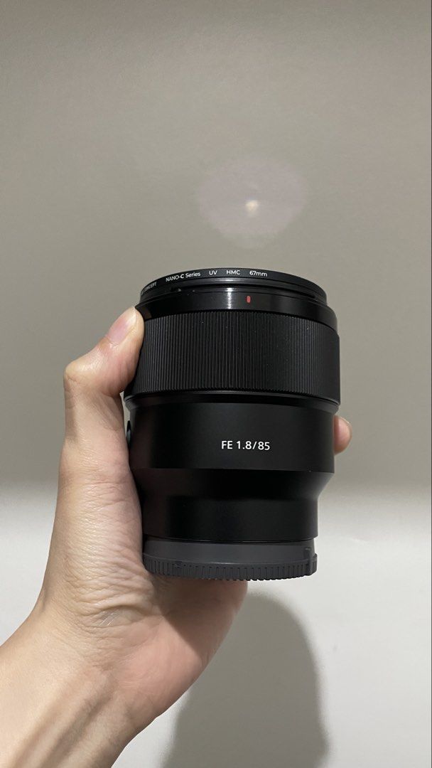 Sony FE 85mm f1.8 lens (Category: Lens & Kits) located in Quezon City. Submitted by shottheserif (Listing ID 1455232406, Image 1). Description: FOR SALE (NO RETURN/REFUND): Sony FE 85mm f1.8 lens - ₱20,000 - complete with box - UV filter not included Condition: 9.5/10, used once for an event RFS: decluttering Location: QC Shipping fee c/o buyer All sales are final.