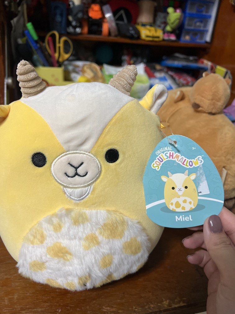 Squishmallows , rabbit plush wrist, capybara (Category: Plushies & Soft Toys) located in Manila. Submitted by peeknpicks (Listing ID 1455176294, Image 1). Description: Take all 900 Squishmallow 500 Rabbit 300 Capybara 180.