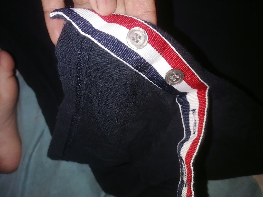 Thom browne (Category: Tshirts & Polo Shirts ) located in San Carlos City. Submitted by apyogone (Listing ID 1455210988, Image 3). Description: Thom browne Size 2 Excellent condition No issue Color rate 9.9.