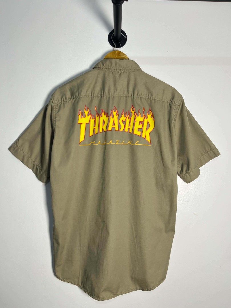 Thrasher X Dickies (Category: Activewear) located in Balungao. Submitted by naysthrifta (Listing ID 1455217140, Image 3). Description: Thrasher X Dickies -As new condition -Large on tag - 22W-28/30L ₱3,500 📍Pangasinan 💸MOP: GCash / Bank Transfer ❌ wala po COD or COP SURE BUYERS ONLY PLS‼️ Disclaimer : ⚠️⚠️⚠️ I am selling thrifted items. All trademarks and copyrights belong exclusively to their respective brands..