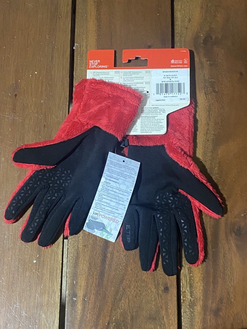 TNF Womens Osito Gloves (Category: Gloves) located in Taytay. Submitted by fromdoolig (Listing ID 1455286305, Image 2). Description: TNF Womens Osito Gloves Brandnew with Tag Medium Red No Issue P1380+sf Mode of Payment: Gcash/Unionbank only [Payment First] Courier Service: JNT only [No Cop/d] Lalamove: Customer shall shoulder all fees.