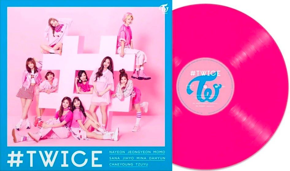 TWICE - #TWICE [LP] limited pink colored vinyl (Category: Vinyls) located in Iloilo. Submitted by anthology.vinyl (Listing ID 1455263375, Image 1). Description: Tracklist: 1. Like Ooh-Ahh (Japanese version) 2. Cheer Up (Japanese version) 3. TT (Japanese version) 4. Knock Knock (Japanese version) 5. Signal (Japanese version) 6. Like Ooh-Ahh 7. Cheer Up 8. TT 9. Knock Knock 10. Signal.