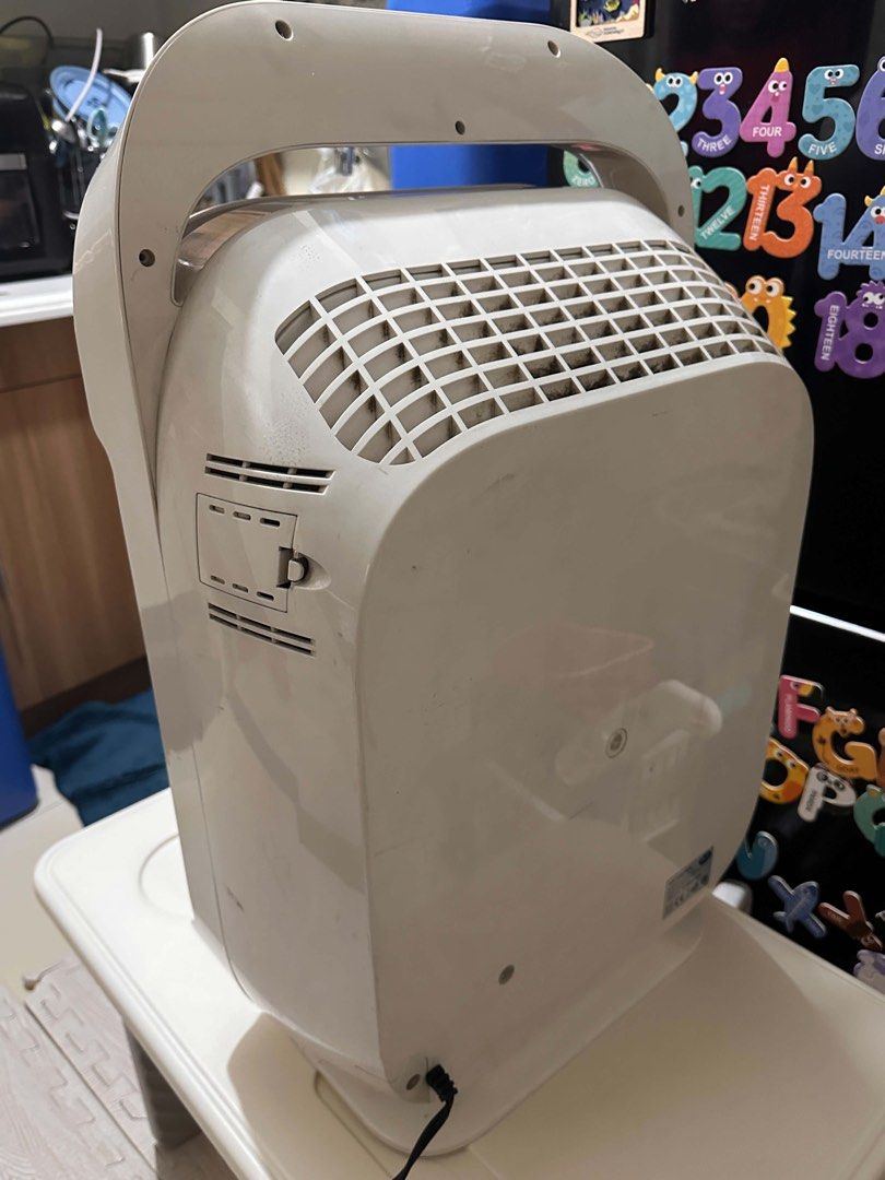 TYLR Smart Air Purifier (Category: Air Purifiers & Dehumidifiers) located in Quezon City. Submitted by soapy_ (Listing ID 1455229240, Image 3). Description: ✔️ Model: TYL-CF8609 ✔️ H13 HEPA filter ✔️ 99.9% bacteria & particle filtration ✔️ CADR: 483 m³/h ✔️ PM2.5 air quality indicator ✔️ UV-C lamp ✔️ Activated carbon filter ✔️ 4-speed airflow control + Turbo mode ✔️ Built-in ionizer ✔️ Effective for rooms up to 50 sqm ✔️ 70W power 📌 Pre-owned / 