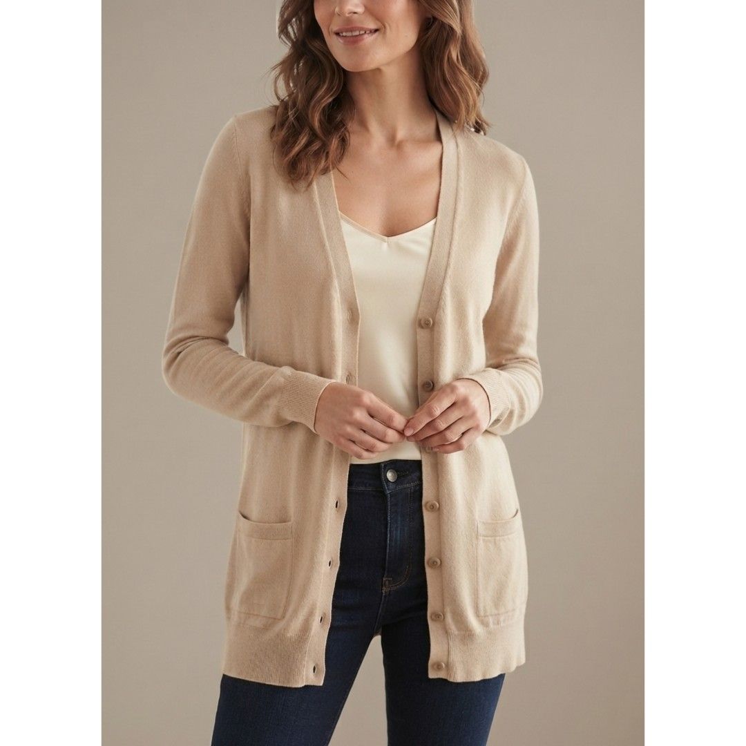 Uniqlo Cardigan Sweater (Category: Coats, Jackets and Outerwear) located in Quezon City. Submitted by all_items_50_each (Listing ID 1455171418, Image 1). Description: Uniqlo vintage Button Down Cardigan Size on tag: M *yellowish stains (due to storage) Measurements posted for reference Actual pics posted, pa browse nalang po NO WW 💲ALL ITEMS 50 💰MOP: GCASH ➕Add shipping fee ❌NO rush shipping, meet up, haggling ✔️for rush, use grab/lalamove 🚫NO