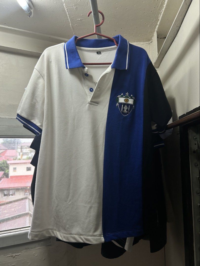 UST AB type B uniform (men xs) (Category: Tshirts & Polo Shirts ) located in Manila. Submitted by wwwmin (Listing ID 1455196441, Image 1). Description: UST AB type B uniform (men xs) — bought from grafitee outer wear for ₱430 —24.5” length (cropped off 1-2” length) (2) - ₱300 each like new (1) - ₱200 stained shirt as shown in picture buy all 3 shirts ₱700 female-owned rfs: too large, will buy women’s size can deliver or meet-up at UST.