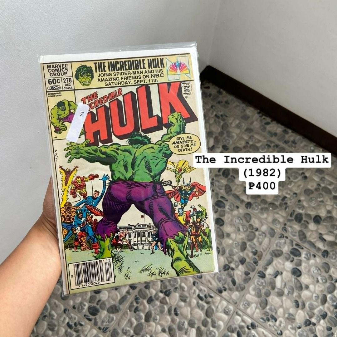 VINTAGE MARVEL COMIC BOOKS (Category: Comics & Manga) located in Rizal. Submitted by chloeysabelperez-gonzalez (Listing ID 1455232249, Image 1). Description: Please check photos for details! Please check photos for details! 📥 Message me for more photos/videos. 💸 MOP: GCash, MariBank, GoTyme & BPI 🚚 MOD: Lalamove or Self-Pick-up 📍Manila.