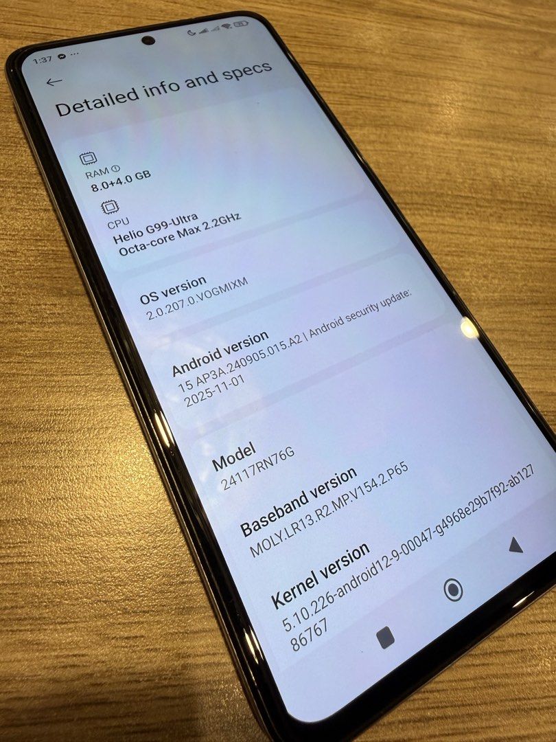 Xiaomi Redmi Note 14 - 12gb ram (Category: Xiaomi) located in Quezon City. Submitted by toyangstuffshop (Listing ID 1455270026, Image 3). Description: Quezon city Complete set with box.