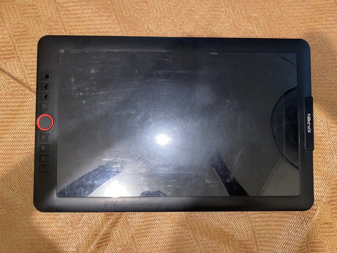XP-PEN ARTIST 15.6 PRO V2 (Category: Monitor Screens) located in Marikina City. Submitted by jiajin_ (Listing ID 1455256556, Image 1). Description: Original Store Price: ₱15,300 NO BOX + other accessories 3 YEARS - often used before, 1 year natambak INCLUSIONS: - Display Tablet - Drawing Tablet Stand - Battery Free Stylus with case and extra nibs - Original 3-in-1 cable (with slight issues) ISSUES: - Screen protector has some scratches from usage