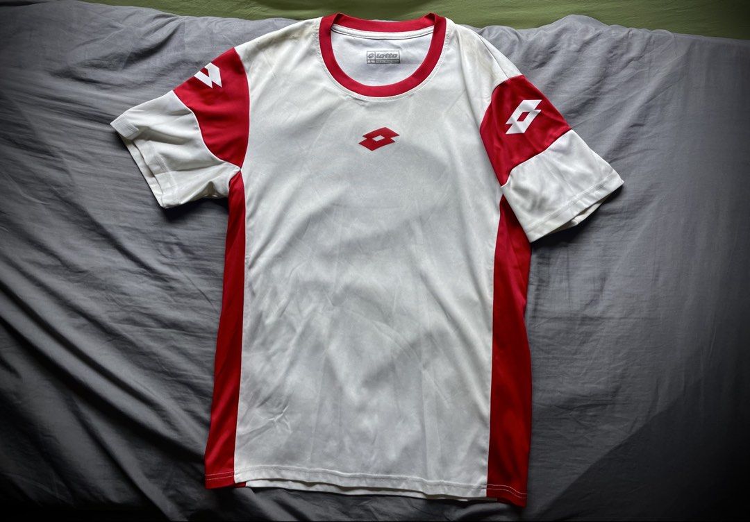 Y2K Lotto Jersey (Category: Activewear) located in Manila. Submitted by tuklasmnl (Listing ID 1455258367, Image 1). Description: Medium Dimes 22 x 28 No Issue Need Wash Excellent Condi Color may vary due to lighting. .
