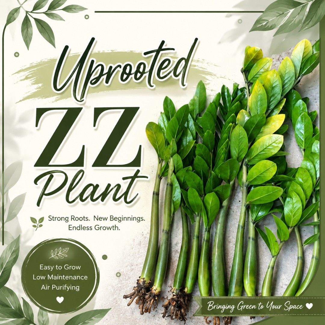 Zz Plant (Welcome Plant)UPROOTED (Category: Plants & Seeds) located in Paranaque City. Submitted by jhie_jhie (Listing ID 1455140880, Image 1). Description: Zz Plant or welcome plant uprooted P100 per stalk May maliit may mlaki Tatangalin kpg kkunin na. Location: Paranaque bawas tanim fyi: Hindi po madilaw yung dahon na ibibigay ok..