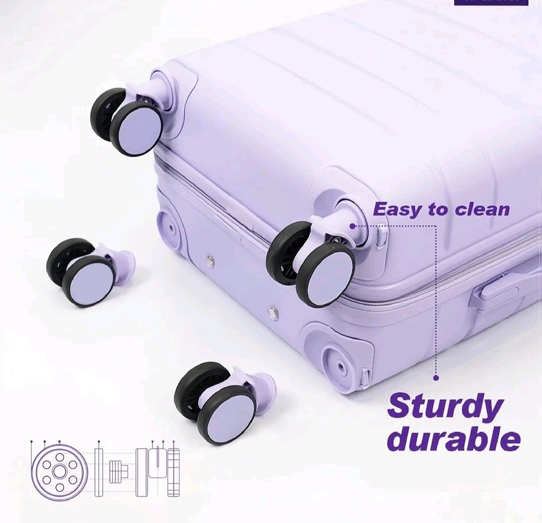 20" mini Luggage (Category: Luggage) located in San Pedro. Submitted by byeonhazel (Listing ID 1455466841, Image 2). Description: -For sale: 20" mini purple luggage -Used only once -Lady owned -PM for more info and actual photos RFS: Will buy a bigger size 📍Meet-up within San Pedro Laguna/Alabang.