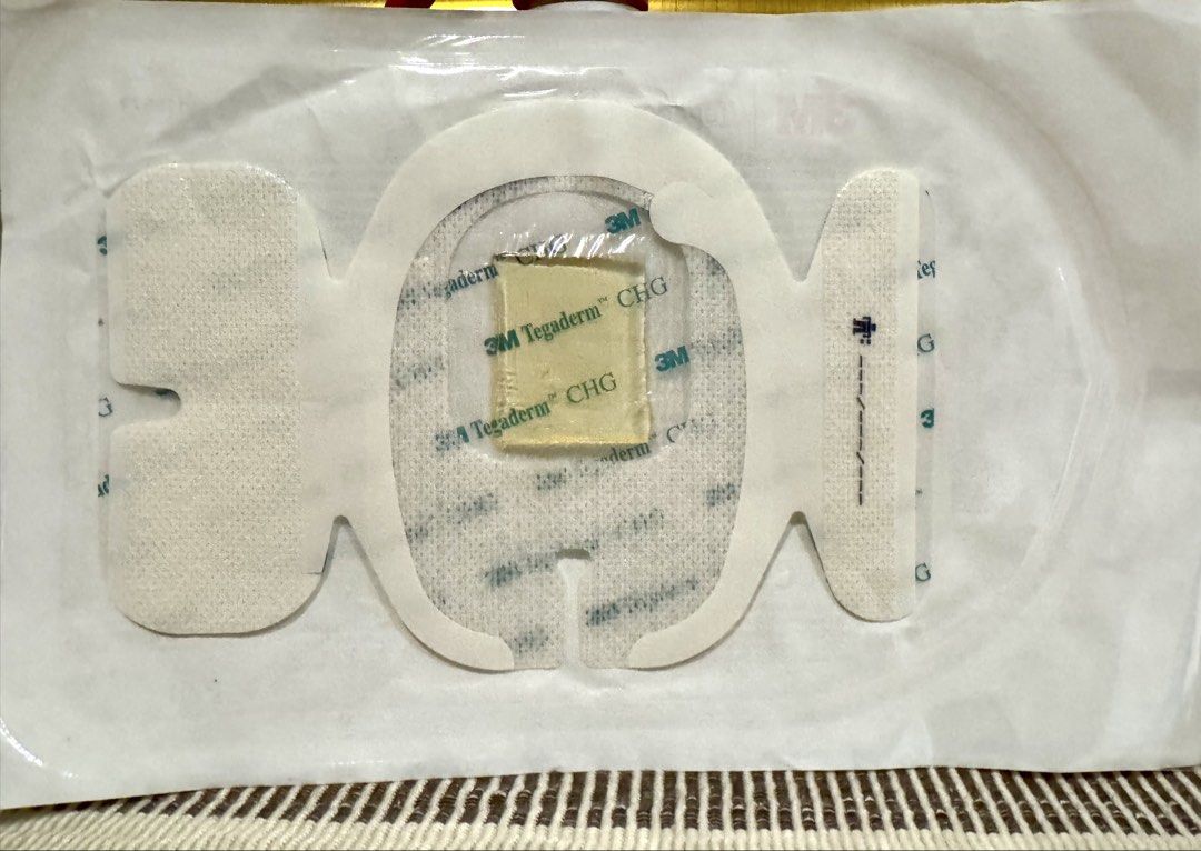 3M Tegaderm CHG Dressing (3.5 X 4.5 IN) (Category: Medical Supplies & Tools) located in Manila. Submitted by rnc.shop (Listing ID 1455387311, Image 2). Description: 3M Tegaderm CHG Dressing (3.5 X 4.5 IN) Size: 3.5 IN X4.5 IN or 8,5 cm x 11,5 cm 1657R Chlorhexidine Gluconate I.V. Securement Dressing (Gel pad contains 2% w/w CHG) - For perm or dialysis catheter - Manila location - Delivery fee c/o buyer - limited pcs available - lower price for bu