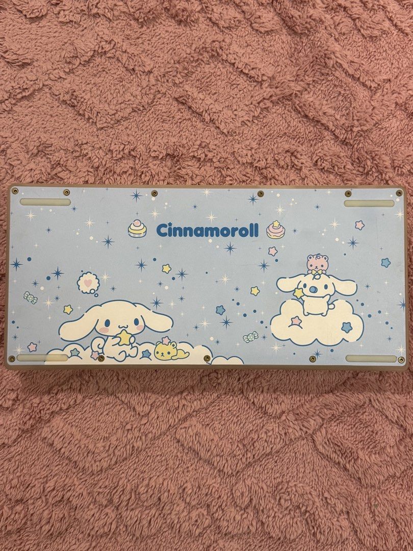 Akko TOP 75 Cinnamoroll Mechanical Keyboard (Category: Computer Keyboard) located in Makati City. Submitted by kamsahamniduh (Listing ID 1455488420, Image 2). Description: - Akko TOP 75 Keyboard - Cinnamoroll Themed - Hot-swappable V3 Pro Optical Switches - Translucent Frosted Case Material - Comes in Original Packaging .