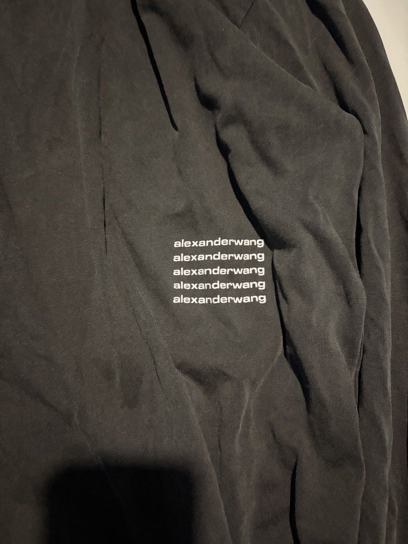 Alexander Wang Black Acid Wash Longsleeve (Category: Coats, Jackets and Outerwear) located in Santa Rosa. Submitted by vicchamp (Listing ID 1455426410, Image 2). Description: 31x23.