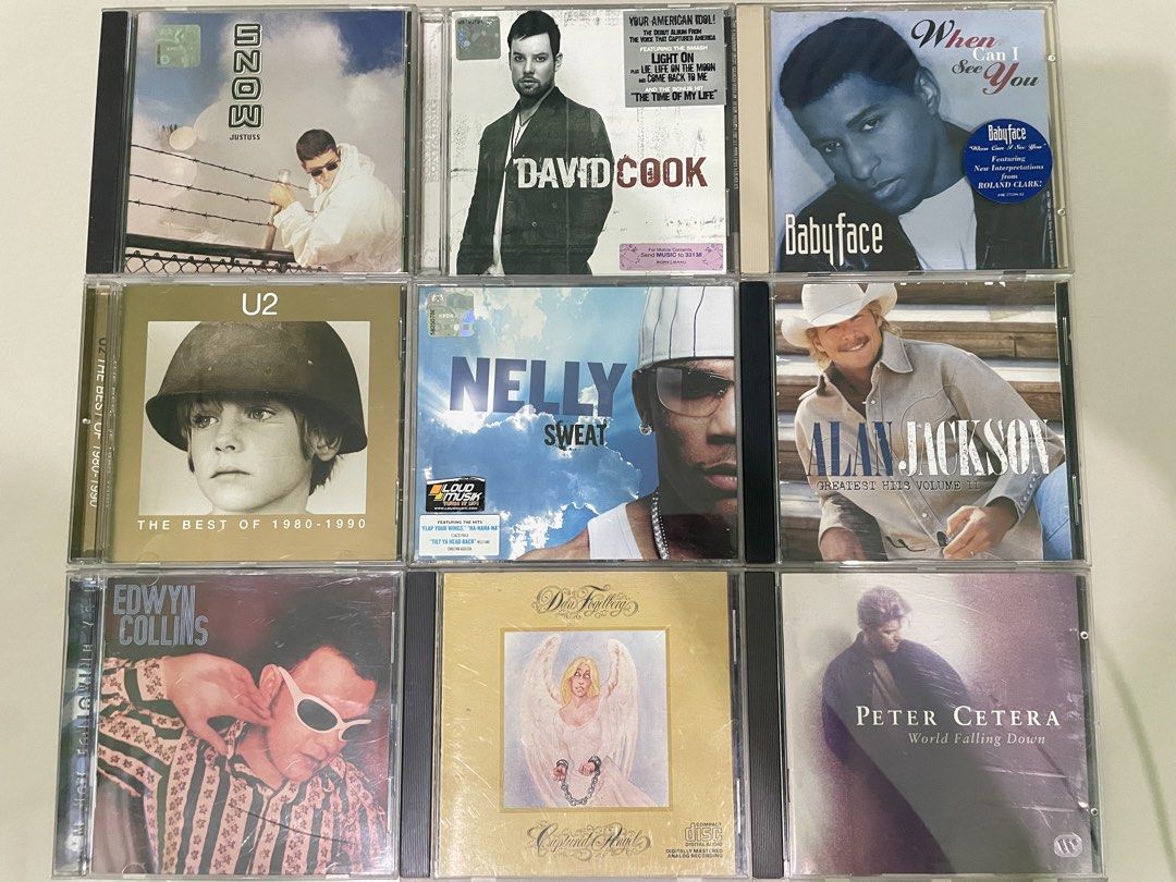 Assorted Cd (Category: CDs & DVDs) located in Batu Berendam. Submitted by thongcheekeong (Listing ID 1455437581, Image 2). Description: Selling rm7 per album .
