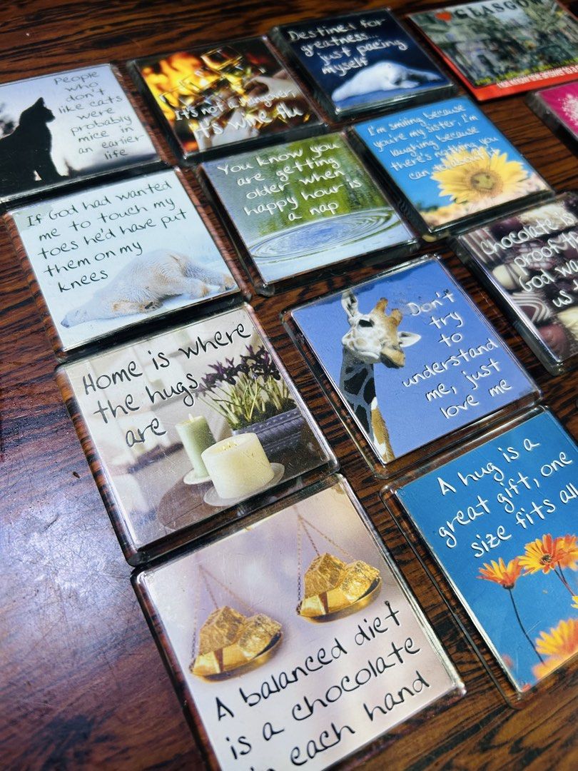 Assorted Fridge Magnets - Travel, Quotes, Cute Animals (Category: Character Goods) located in Manila. Submitted by starbalesukandjapansurplus (Listing ID 1455359242, Image 2). Description: .