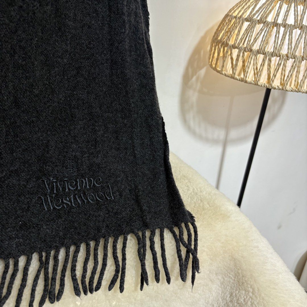 Authentic Vivienne Westwood Grey Wool Long Scarf (Category: Scarves) located in Binangonan. Submitted by makoleksyon (Listing ID 1455475972, Image 3). Description: Excellent condition Like new No flaws Bought in Japan 💯% Authentic Money back guarantee .