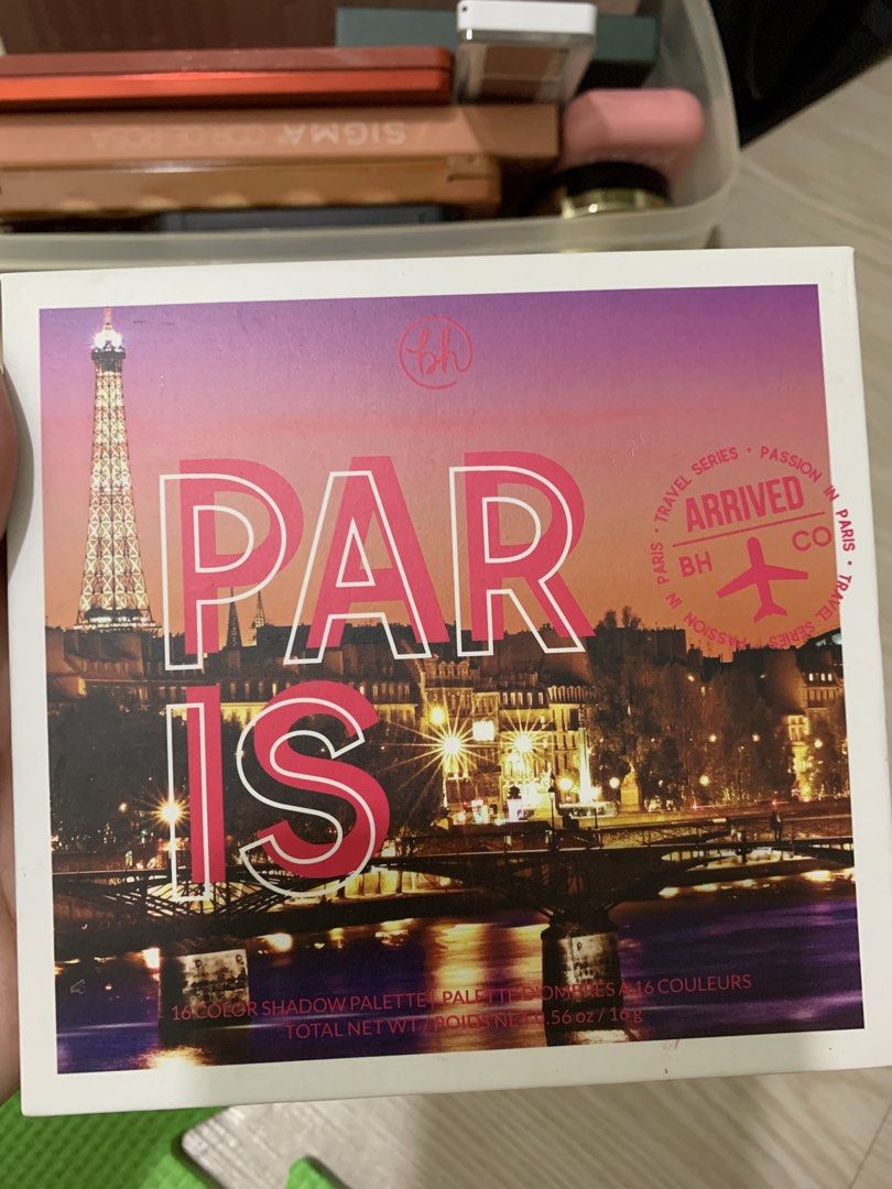 BH Cosmetics Passion in Paris palette (Category: Makeup) located in Quezon City. Submitted by appleabanilla (Listing ID 1455391232, Image 1). Description: Brandnew, one shade chipped a bit lang. Location: Proj. 8, Q.C. Shipping thru Lalamove or LBC only Payment thru Gcash or COD thru Lalamove.