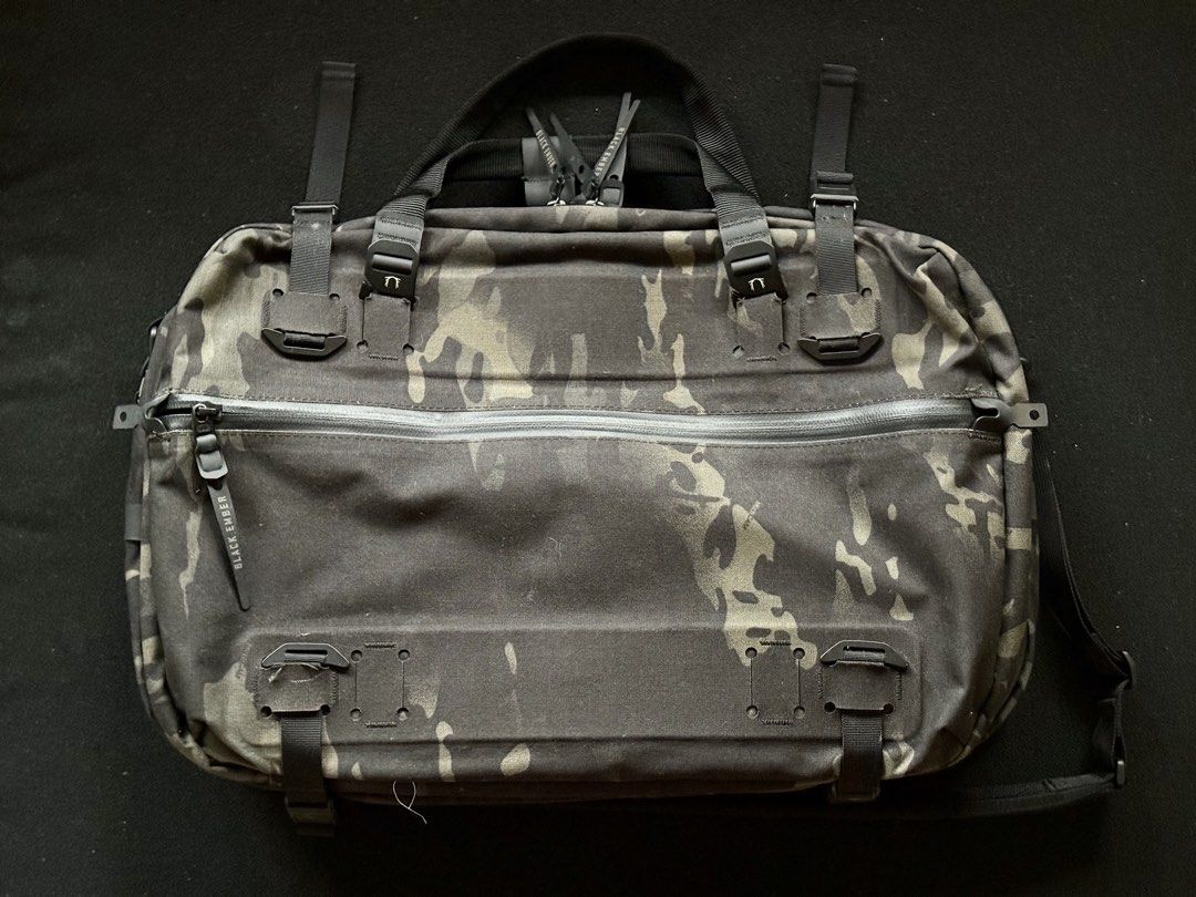 Black Ember Forge (Camo) (Category: Backpacks) located in Paranaque City. Submitted by mrdivepro (Listing ID 1455407108, Image 1). Description: Black Ember Forge — For Sale - Black Ember Forge travel/work backpack - Versatile 3 way bag - Expandable main compartment - Dedicated laptop compartment (fits up to 16inch) - Weather-resistant construction - Great for travel, work, and everyday carry - Excellent condition - Additional Maglock Compression 