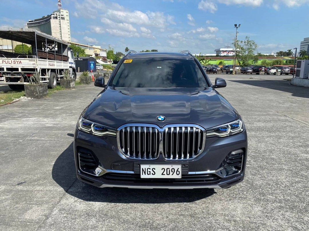 BMW X7 2021 jackani Auto (Category: Used Cars) located in Pasig City. Submitted by jackani (Listing ID 1455366181, Image 2). Description: 2021 Bmw X7 local unit Pure Excellence 8-Speed AWD 3.0L Diesel Engine, In-line 6 Cylinder 24 Valve DOHC Full Options 1st Owned Low Mileage Casa Maintained Factory Leather Seats Sunroof Original Paint Good As New U can call 09173295586.